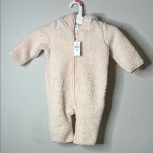 GAP Cream Fleece Kids Footie